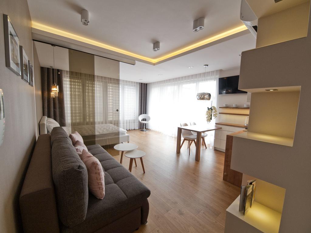 Apartament Aria Studio Apartman Krakkó Kültér fotó